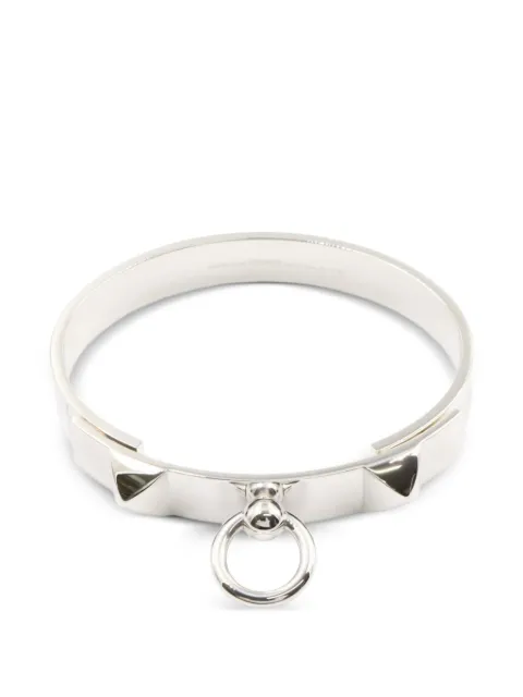 Hermès Pre-Owned Collier de Chien bangle Silver 108610325AK073567