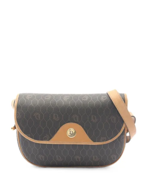 Christian Dior Pre-Owned Honeycomb shoulder bag Black 1086934
