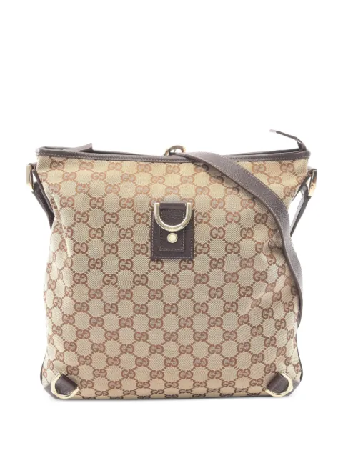 Gucci Pre-Owned Abby GG canvas shoulder bag Neutrals 1083331