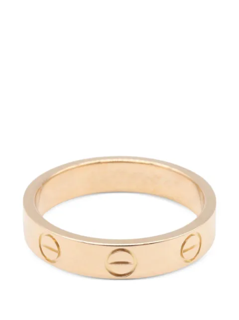 Cartier Love engraved-details ring Gold 1086436GS2004