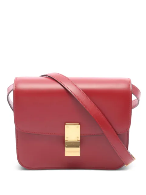 Celine Pre-Owned Teen Box shoulder bag Red 1086901
