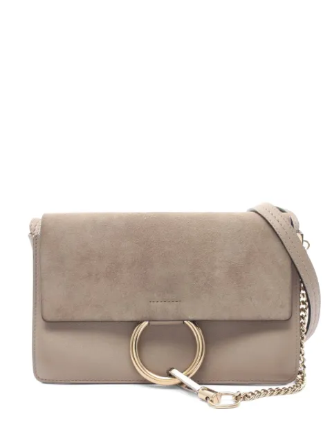 Chloé Pre-Owned Faye shoulder bag Neutrals 1083327