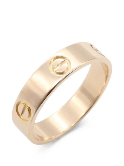 Cartier Love engraved-details ring Gold 1084709SY6721