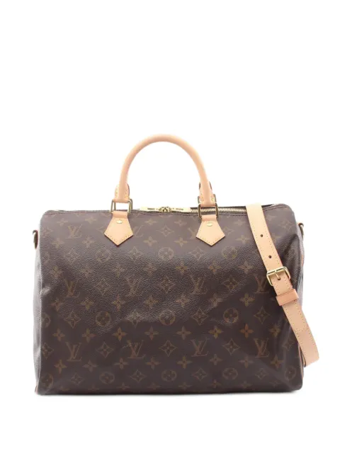 Louis Vuitton Pre-Owned 2020 35 Speedy Bandoulière two-way handbag Brown 1086811CT0260