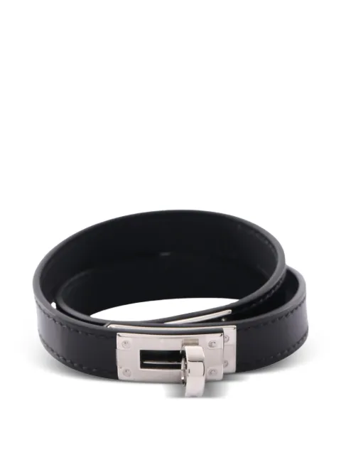 Hermès Pre-Owned Kelly double-tour bracelet Black 1083492K