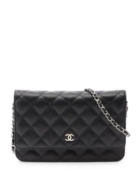CHANEL Pre-Owned 2019 Wallet on Chain mini bag Black 108791428802599