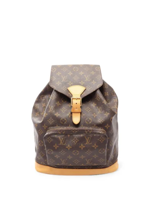 Louis Vuitton Pre-Owned 1997 Montsouris monogram backpack Brown 1086746