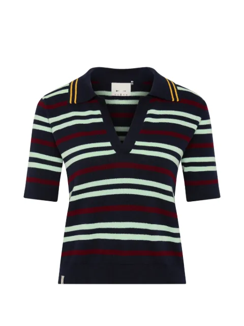 The Upside Archie striped T-shirt Blue USW326083