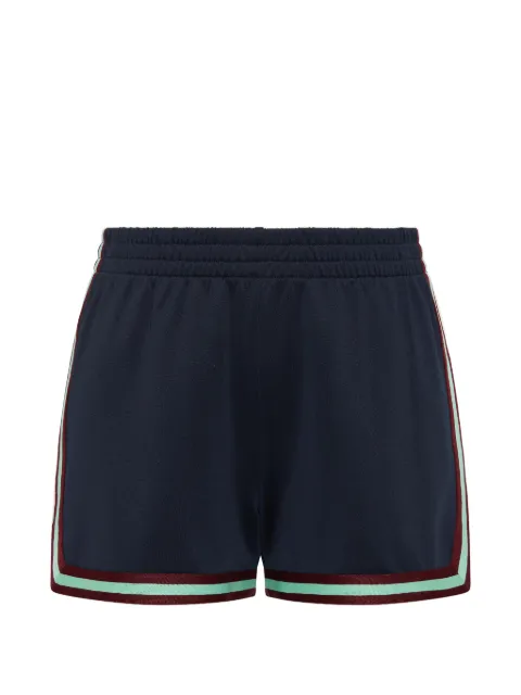 The Upside Cleopatra striped-trim shorts Blue USW326082