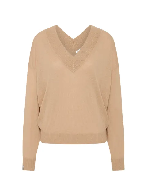The Upside Bonita V-neck sweater Neutrals USW326164