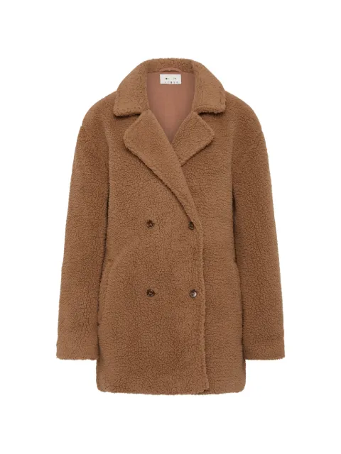 The Upside Gracie double-breasted coat Brown USW326080