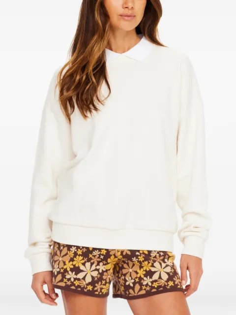 The Upside Pascal collared sweatshirt Neutrals USW326131