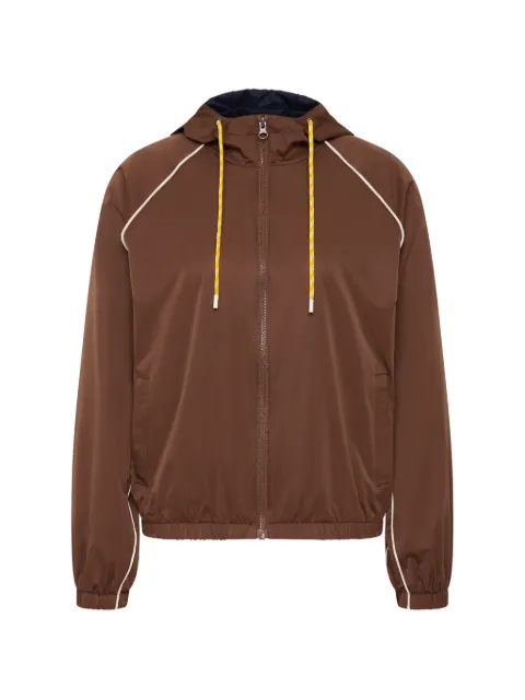 The Upside Lila hooded jacket Brown USW326058
