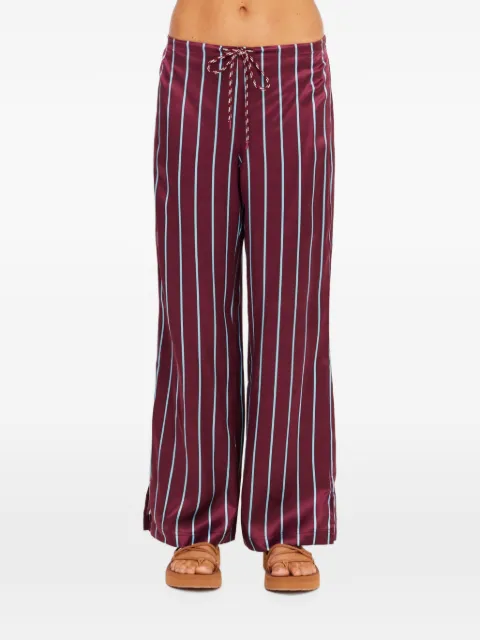 The Upside Capela Charli drawstring-waist trousers Red USW326067