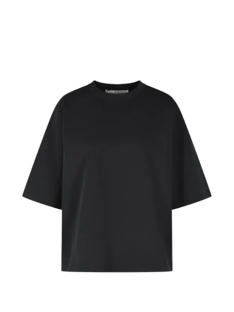 Róhe logo-tag oversized T-shirt Black 82020096