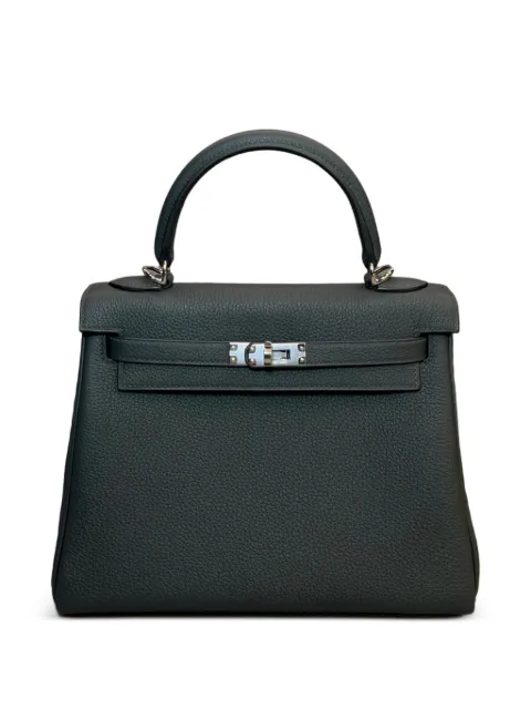 Hermès Pre-Owned 2026 Kelly Retourne 25 handbag Green KELLYRETOURNE25
