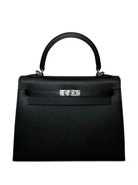 Hermès Pre-Owned 2025 Kelly Sellier 25 handbag Black BIRKIN25