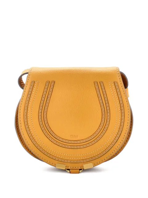 Chloé Pre-Owned Marcie Leather Mini crossbody bag Yellow 3GJC5XKPX41940SG