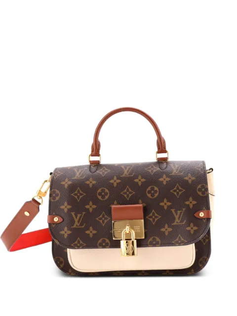 Louis Vuitton Pre-Owned Vaugirard Handbag Monogram Canvas with Leather satchel Neutrals 1U3N9AIENWGM05VR