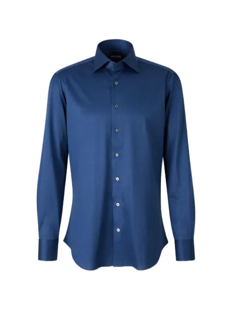 Fray Gabriel spread-collar shirt Blue GABRIEL1625