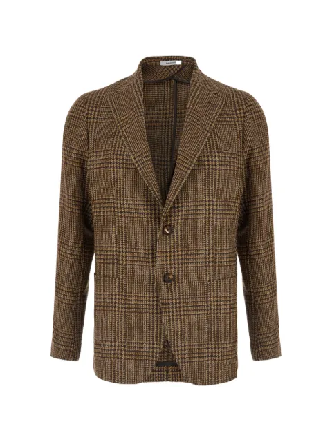 Tagliatore Prince-of-Wales-pattern blazer Brown 1SMC22K440086M1394