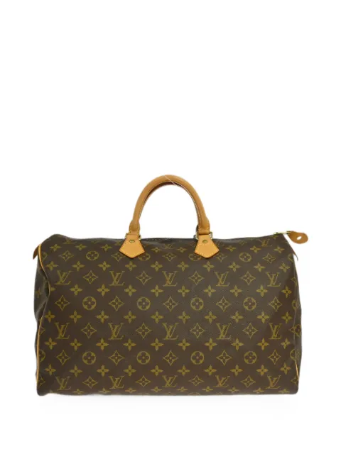 Louis Vuitton Pre-Owned 2003 Monogram Speedy 40 handbag Brown RQ04219