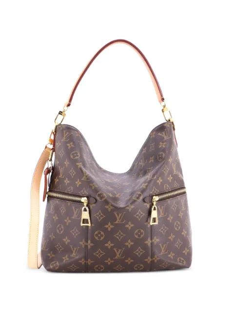Louis Vuitton Pre-Owned Melie Handbag Monogram Canvas hobo bag Brown DIUUYWYZEJQUR0YU
