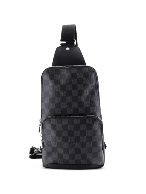 Louis Vuitton Pre-Owned Avenue Sling Bag Damier Graphite crossbody bag Black CP8HHDWPV27PGFEP
