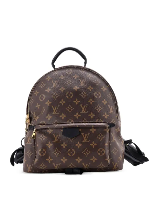Louis Vuitton Pre-Owned Palm Springs Monogram Canvas MM backpack Brown BJZEUP88J9UXWP5R