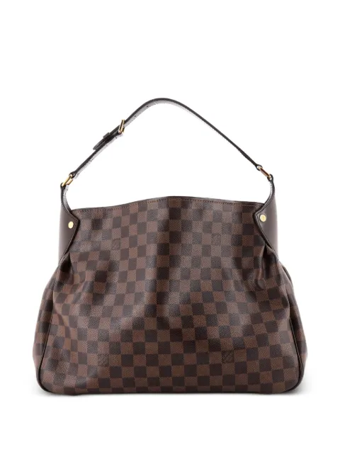 Louis Vuitton Pre-Owned Reggia Handbag Damier hobo bag Brown 7BNBHQBTSSZGOIVZ