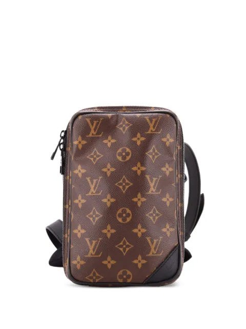 Louis Vuitton Pre-Owned Solar Ray Utility Side Bag Monogram Canvas crossbody bag Brown Z43BRDTY3BAPC258