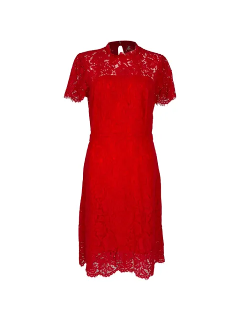 Diane Von Furstenberg Vintage Alma lace dress Red RFCPUGBCL758174W