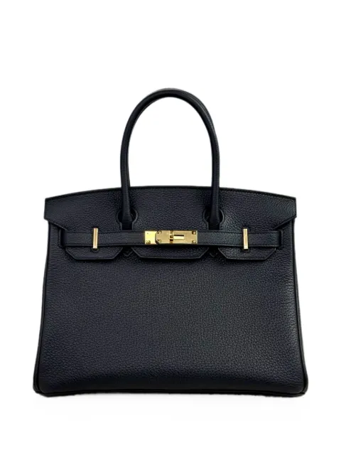 Hermès Pre-Owned 2025 Birkin 30 handbag Black BIRKIN30