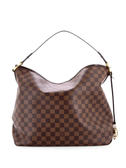 Louis Vuitton Pre-Owned Delightful NM Handbag Damier MM hobo bag Brown F5TNWQUYA74E0W5M