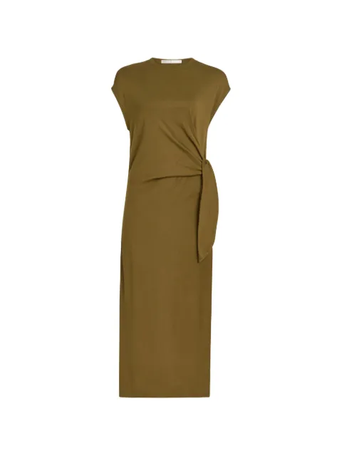 Marie Oliver Elowyn side-tie midi dress Green 940D375