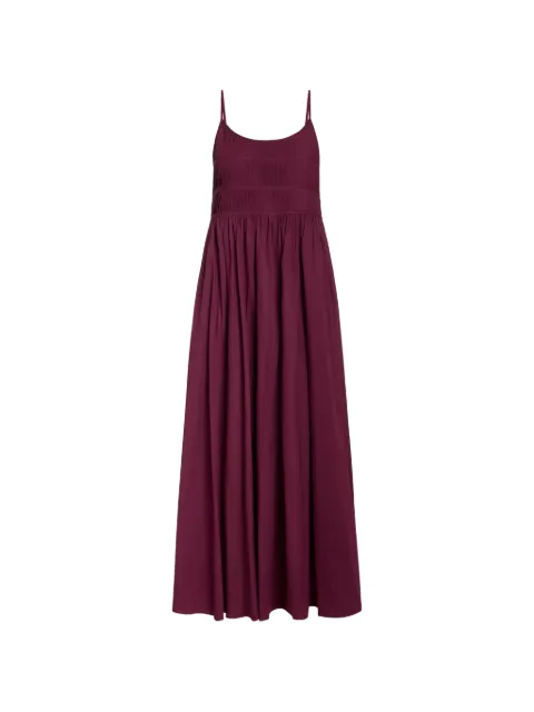Marie Oliver Bailey pleated-bodice maxi dress Red 2B23B353D