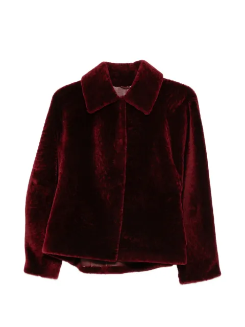 Manzoni 24 shearling jacket Red 26M1332S23N