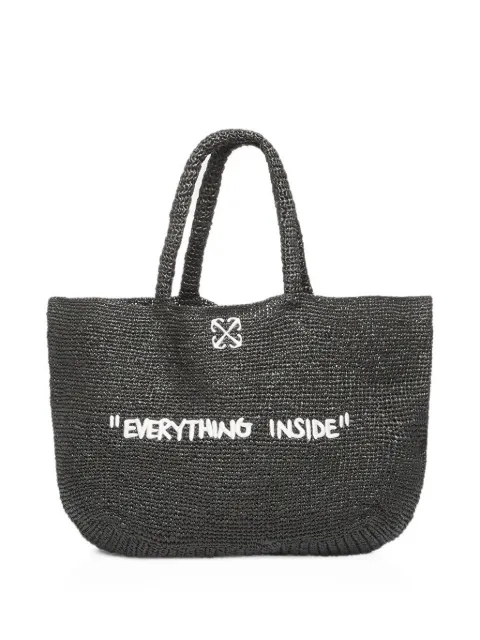 Off-White Jitney tote bag Black OWWNA15F26FB01