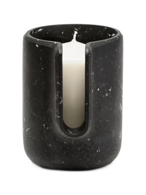 Editions Milano Kouki marble candle holder Black NE2021