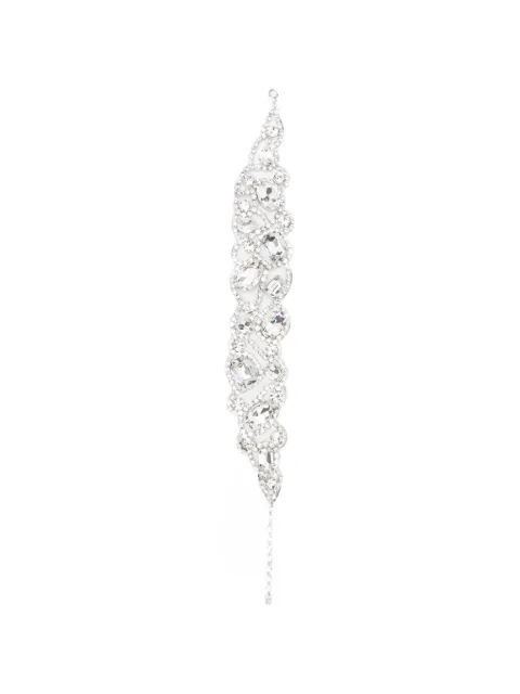 Magda Butrym crystal-embellished choker necklace Silver 421726