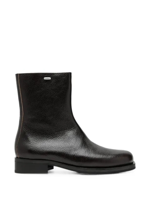OUR LEGACY Camion leather biker boots Brown A4247CDALE