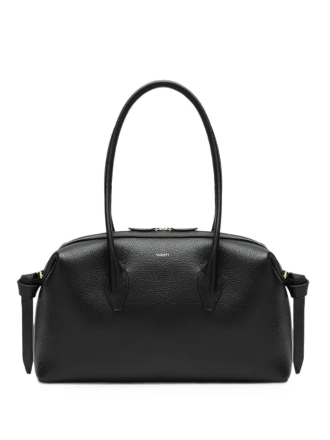 Yuzefi Brioche leather shoulder bag Black BRIOCHEDUFFLELE