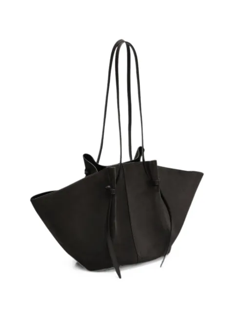 Yuzefi large Mochi leather tote bag Black LARGEMOCHISUE