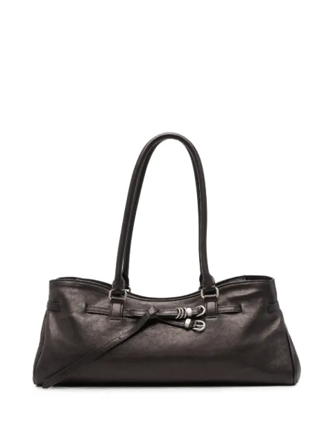 Marge Sherwood buckle-detail leather tote bag Black M26431SB14WNBK