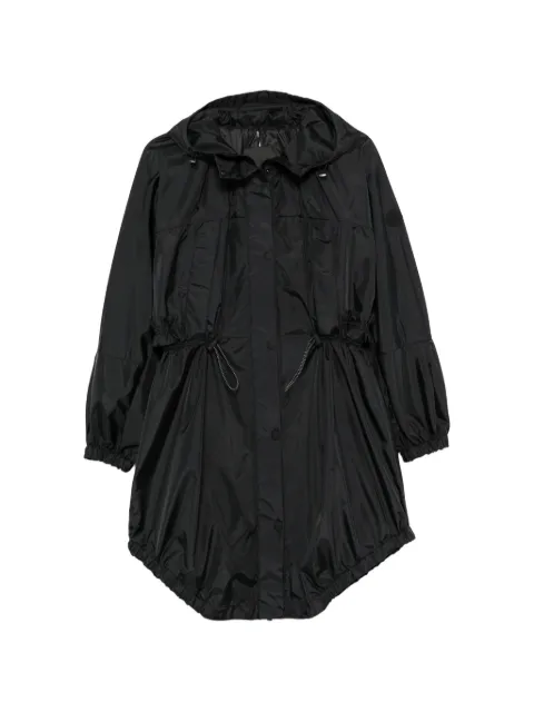 Moncler hooded drawstring jacket Black L20931C000015984N