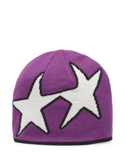 TWOJEYS reversible Icon beanie hat Purple 324815629