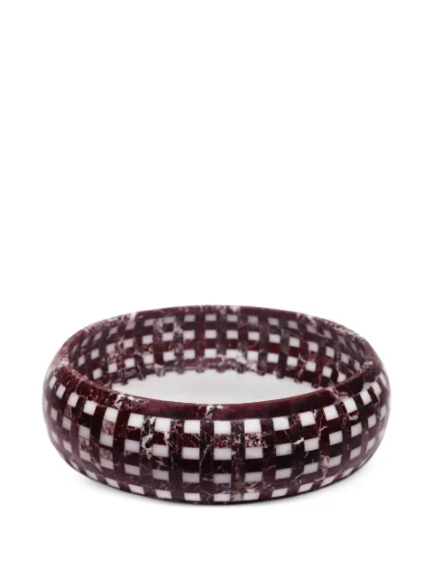 Editions Milano Lace marble centrepiece Red AL1040