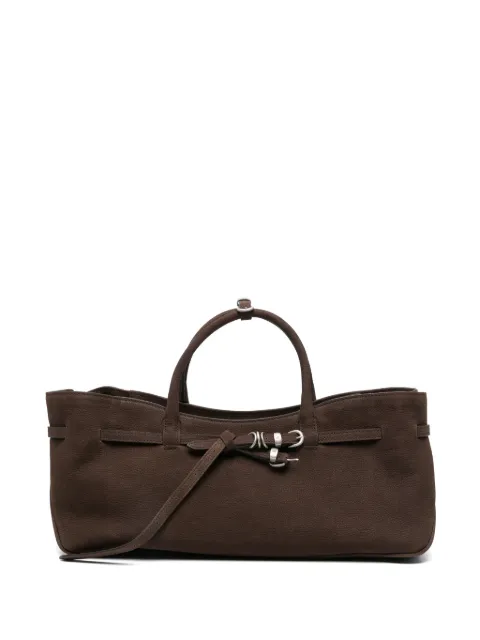 Marge Sherwood Grandma Used belted suede tote bag Brown M26431TB11NBHU