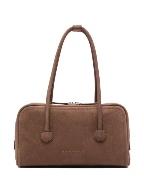 Marge Sherwood logo-embossed leather shoulder bag Brown M26431SB04NBMN