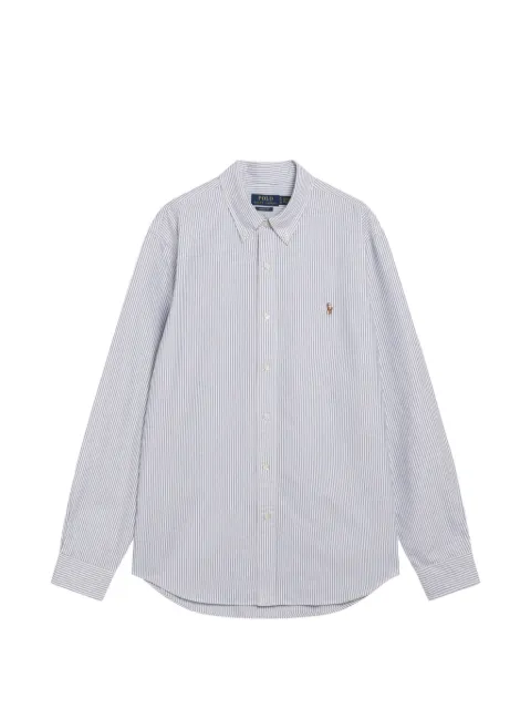 Polo Ralph Lauren vertical-stripe button-down shirt White 710953704501CO